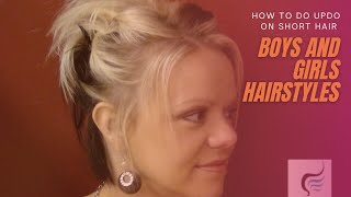 Unlocking Stunning Updos Short Hair Secrets [upl. by Nnaira152]