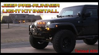 Jeep PreRunner LED Light Kit [upl. by Ellyn334]