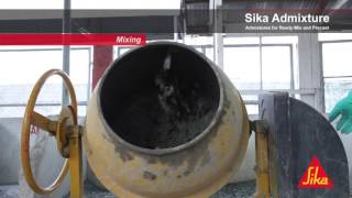 Sika Concrete Admixture [upl. by Oicnecserc]