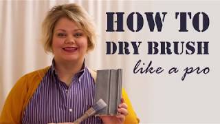 HOW TO DRY BRUSH LIKE A PRO [upl. by Davin]