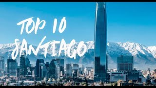 Top 10 BEST Things To Do In And Around SANTIAGO  Chile Travel Guide [upl. by Nahgam]