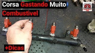 Corsa Gastando Muito Combustivel  Vamos descobrir o que era  DR Auto Mecanica N°223 [upl. by Hras73]