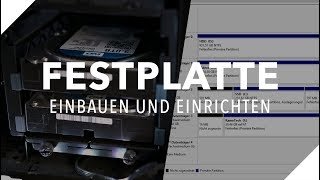 How to HDD einfach EINBAUEN und EINRICHTEN [upl. by Raasch626]