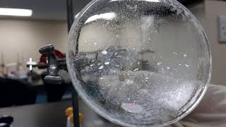 Sublimation Process  Separation of Naphthalene balls and sand mixture [upl. by Oj]