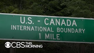 USCanada border closure impacts towns that rely on crossborder traffic [upl. by Novello]