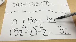 Algebraic Notation for Fourth Grade [upl. by Karlen]