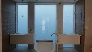 Switchable Smart Glass for Residential Bathroom in New Jersey [upl. by Hurff]