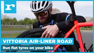 Run flat tyres on your bike  Vittoria Airliner road  Review [upl. by Ailak]