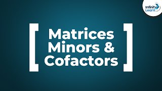 Matrices  Minors and Cofactors  Dont Memorise [upl. by Alben927]