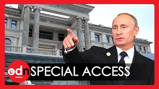 INSIDE Putins Palace News Outlet Gets Exclusive Access to £13 Billion Luxury Real Estate [upl. by Sufur]