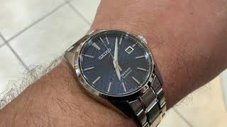 Unboxing and Review of the Seiko Presage SPB167 Blue Sharp Edge [upl. by Chang]