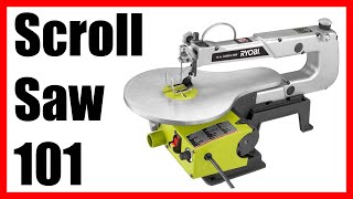 Scroll Saw 101  How to Use a Scroll Saw [upl. by Cristiano]