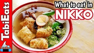 STREET FOOD JAPAN amp Other Local Foods What to Eat in Nikko [upl. by Hephzibah]