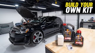 VW GTI Oil Change Step by Step HowTo [upl. by Noelc]