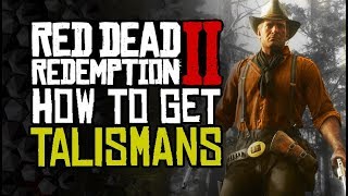 How To Get EVERY TALISMAN  GREAT Gear  Red Dead Redemption 2 [upl. by Anerres]