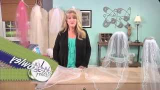 Its Sew Easy  How to make Bridal Veils [upl. by Atrice855]