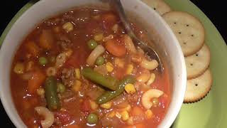 1950s Vegetable Soup [upl. by Chemaram]