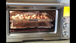 AIR FRIED WINGS ON MY BREVILLE SMART OVEN AIR [upl. by Chuch]