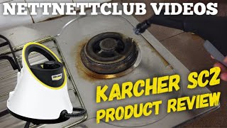 Karcher SC 2 Deluxe Steam Cleaner Review [upl. by Nasho398]