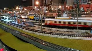 Marklin HO Mtrack vintage analog train layout [upl. by Malamud]