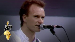 Sting  Roxanne Live Aid 1985 [upl. by Ankeny]