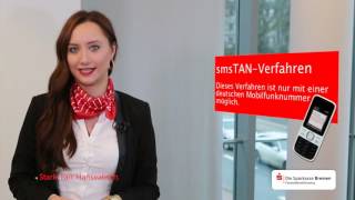 Sicherheitsverfahren im OnlineBanking Sparkasse Bremen [upl. by Norreht655]