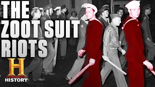 How AntiMexican Racism in LA Caused the Zoot Suit Riots  History [upl. by Aitenev]