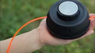 Whipper Snipper Bump Feed Head  How To Install New Line [upl. by Valer]