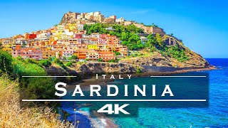 Sardinia Italy 🇮🇹  by drone 4K [upl. by Inamik]