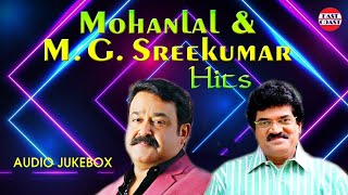 Mohanlal amp MG Sreekumar Hits  Juke Box  Vidya Sagar  Ouseppachan  Kakkakkuyil  Ravanaprabhu [upl. by Keene]