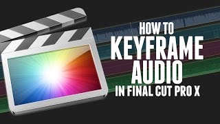 Adjust Audio Levels in Final Cut Pro HOW TO [upl. by Rbma825]