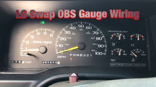 How To Get Your LS Swapped OBS Gauges To Work [upl. by Ynagoham]