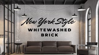 How to Whitewash BrickLime Wash [upl. by Urion582]