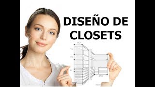 28 DISEÑO DE CLOSETS  MEDIDAS DE LA ROPA Y ACCESORIOS [upl. by Bose]