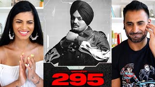 295 Official Audio  SIDHU MOOSE WALA  The Kidd  Moosetape  REACTION [upl. by Kernan]