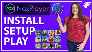 NOX PLAYER ANDROID EMULATOR  DOWNLOAD AND INSTALL [upl. by Annaeerb141]