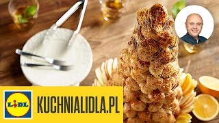 Ptysiowa piramida croquembouche  Paweł Małecki  Przepisy Kuchni Lidla [upl. by Larual]