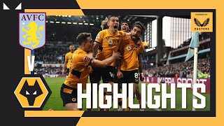 AN INCREDIBLE COMEBACK AT VILLA PARK  Aston Villa 23 Wolves  Highlights [upl. by Nicolai602]