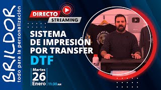 DTF Sistema de impresión por transfer [upl. by Kinzer]