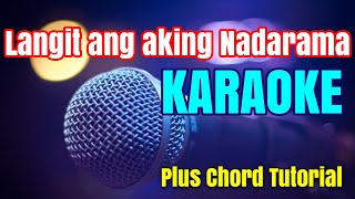 Langit ang aking Nadarama Chords Lyrics MP3 Minus One Videoke Karaoke Instrumental [upl. by Alig]