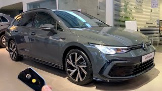 New VOLKSWAGEN Golf 8 VARIANT RLine 2021  FULL indepth REVIEW exterior interior 150 HP TDI [upl. by Atsahs]