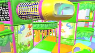 indoor softplay fly through [upl. by Uolymme]