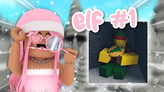 FIRST ELF LOCATION IN THE BLOXBURG ELF HUNT [upl. by Erdnad144]