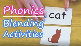 Blending Activities  Phonics [upl. by Atiras]