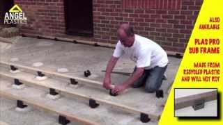 How to Install Millboard Garden Decking  Angel Plastics [upl. by Bencion872]