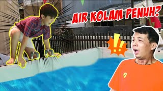 AIR KOLAM RENANG PENUH  BERENANG DEH  Vlog amp Drama Lucu  CnX Adventurers [upl. by Sungam]