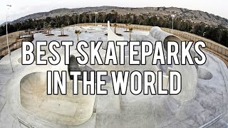 10 BIGGEST Skateparks In The WORLD US UK Canada Australia China [upl. by Hertzfeld]