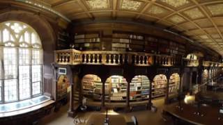 Take a 360° tour of the Bodleian Hogwarts’ library in the Harry Potter films [upl. by Lamrert]