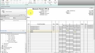 Creating Panel Schedules [upl. by Kersten]