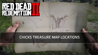 Chicks Treasure Map  Red Dead Redemption 2 Guide [upl. by Acined654]